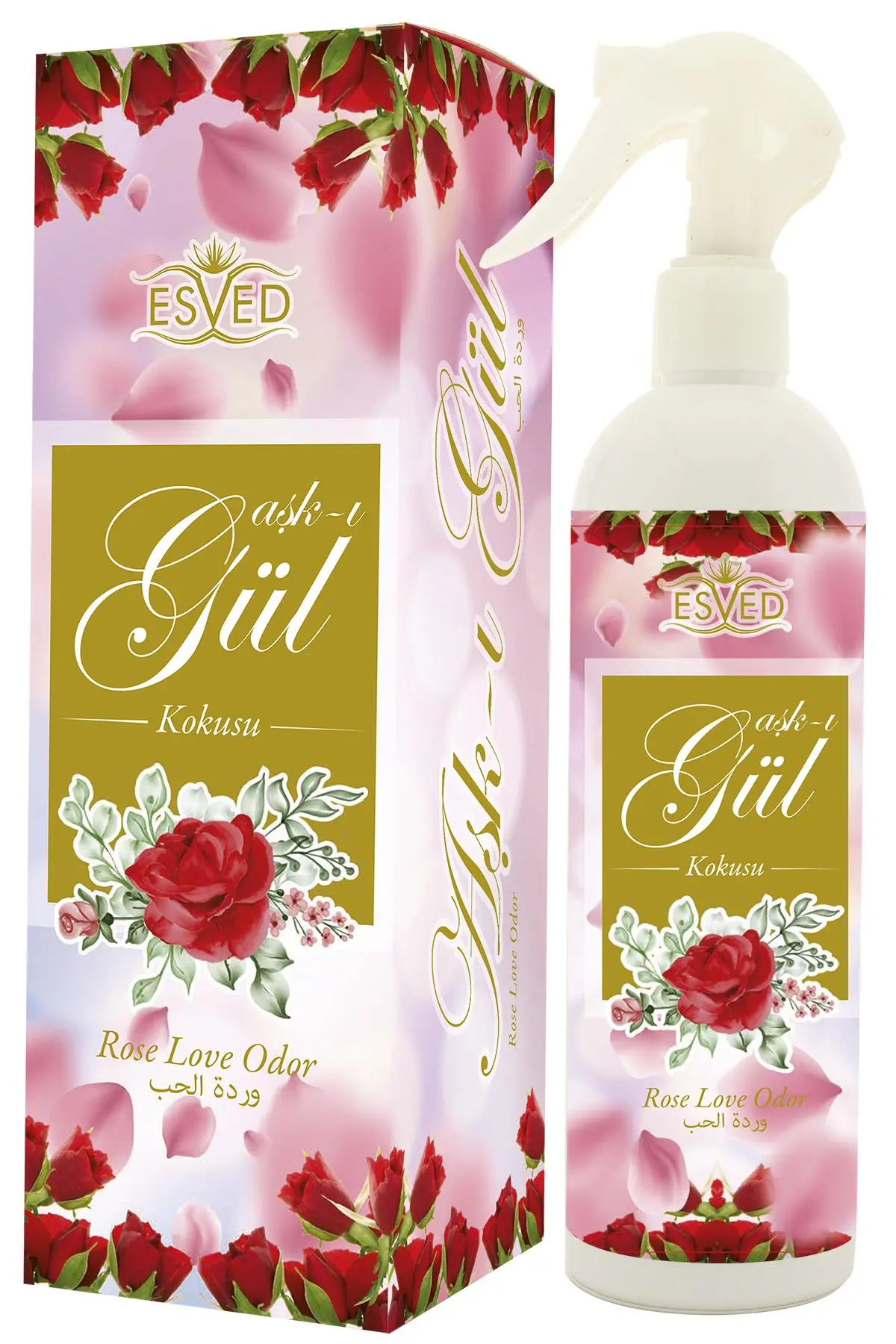 Gül Kokusu Sprey 400 Ml.