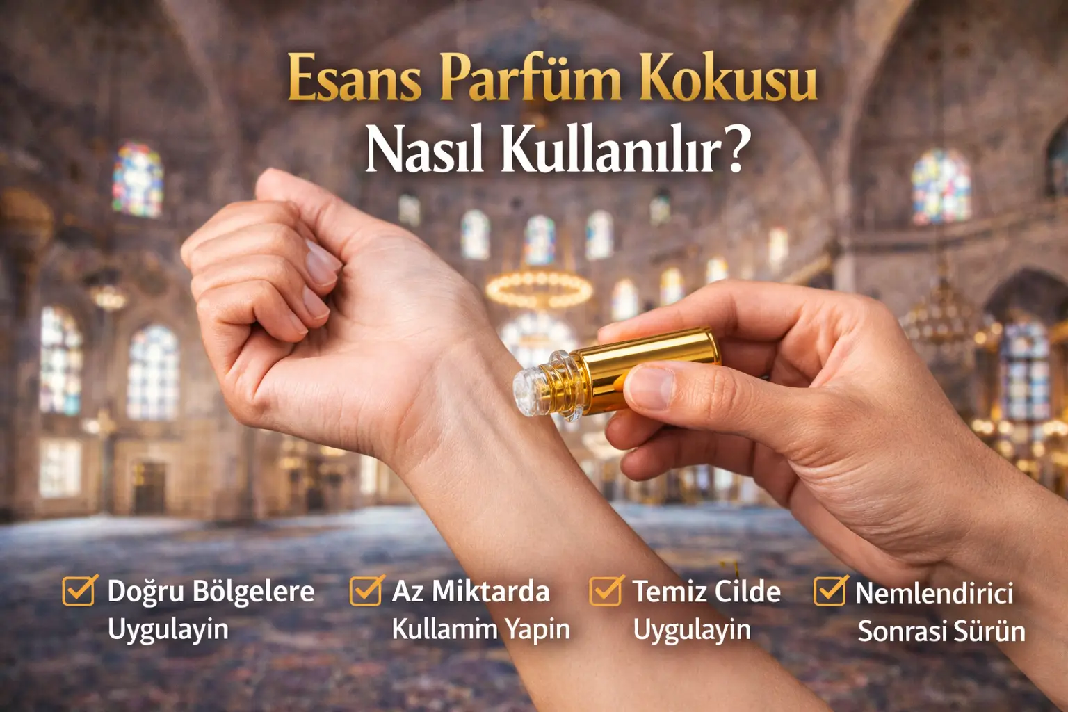 Esans Parfüm Kokusu Nasıl Kullanılır?